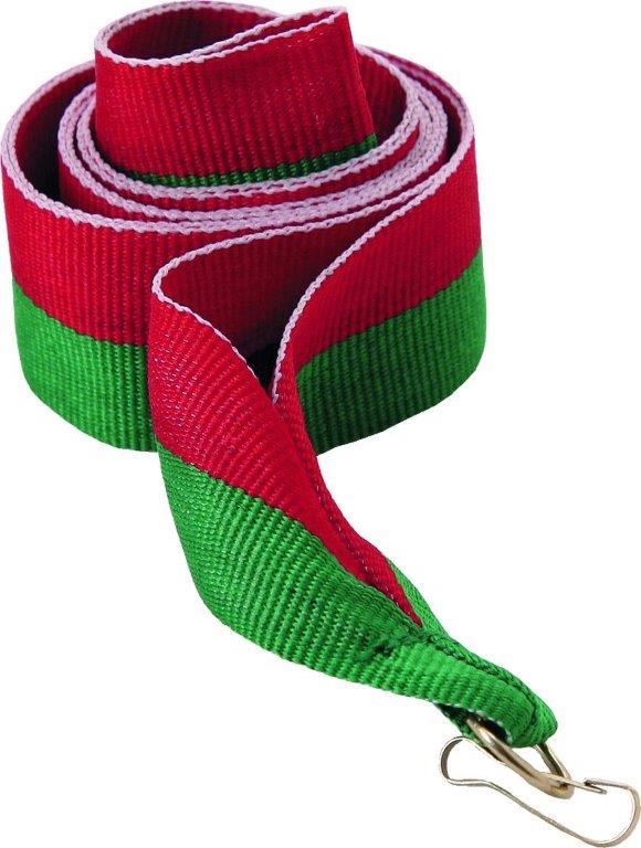 grün-rotes Band für Medaillen
