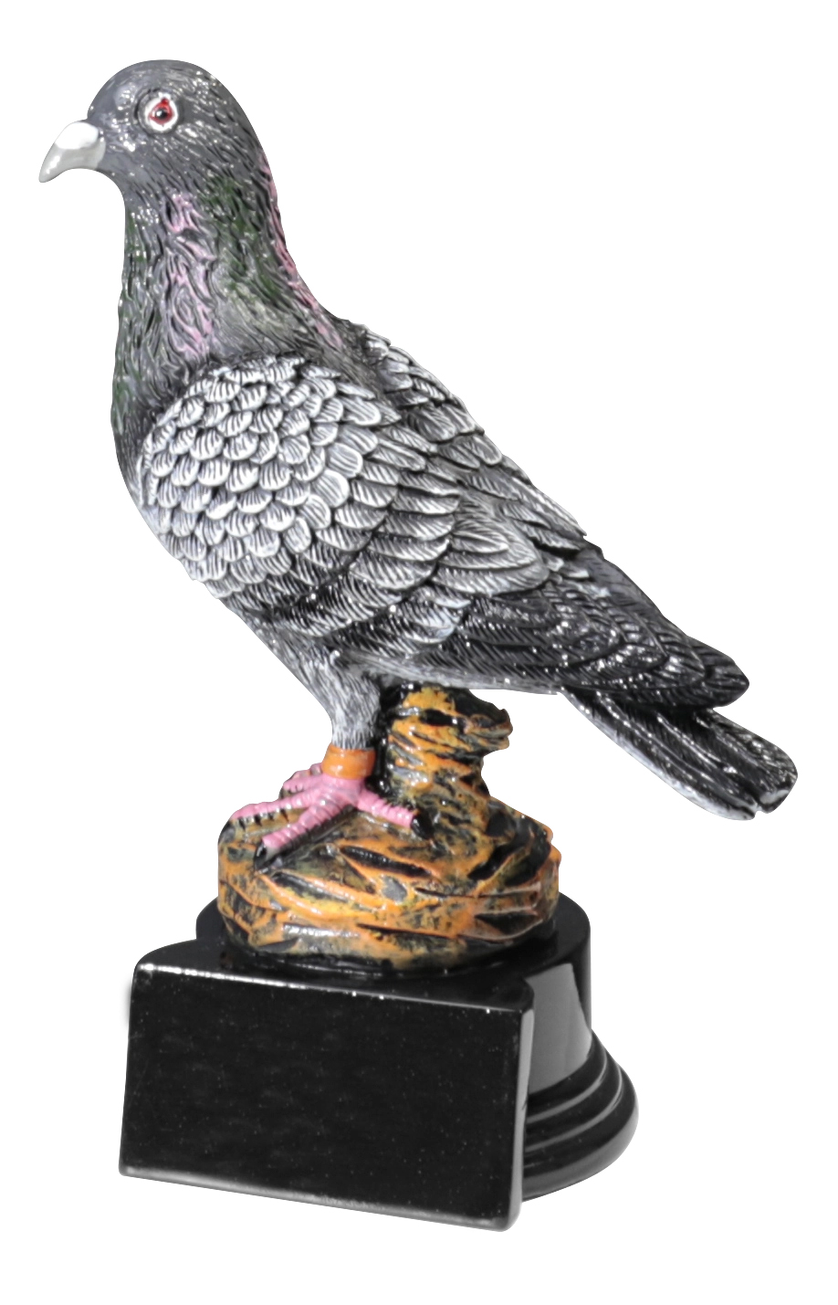 Resinfigur Taube  Höhe 14,5 cm