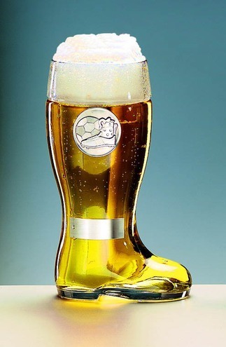 Bierglas-Stiefel