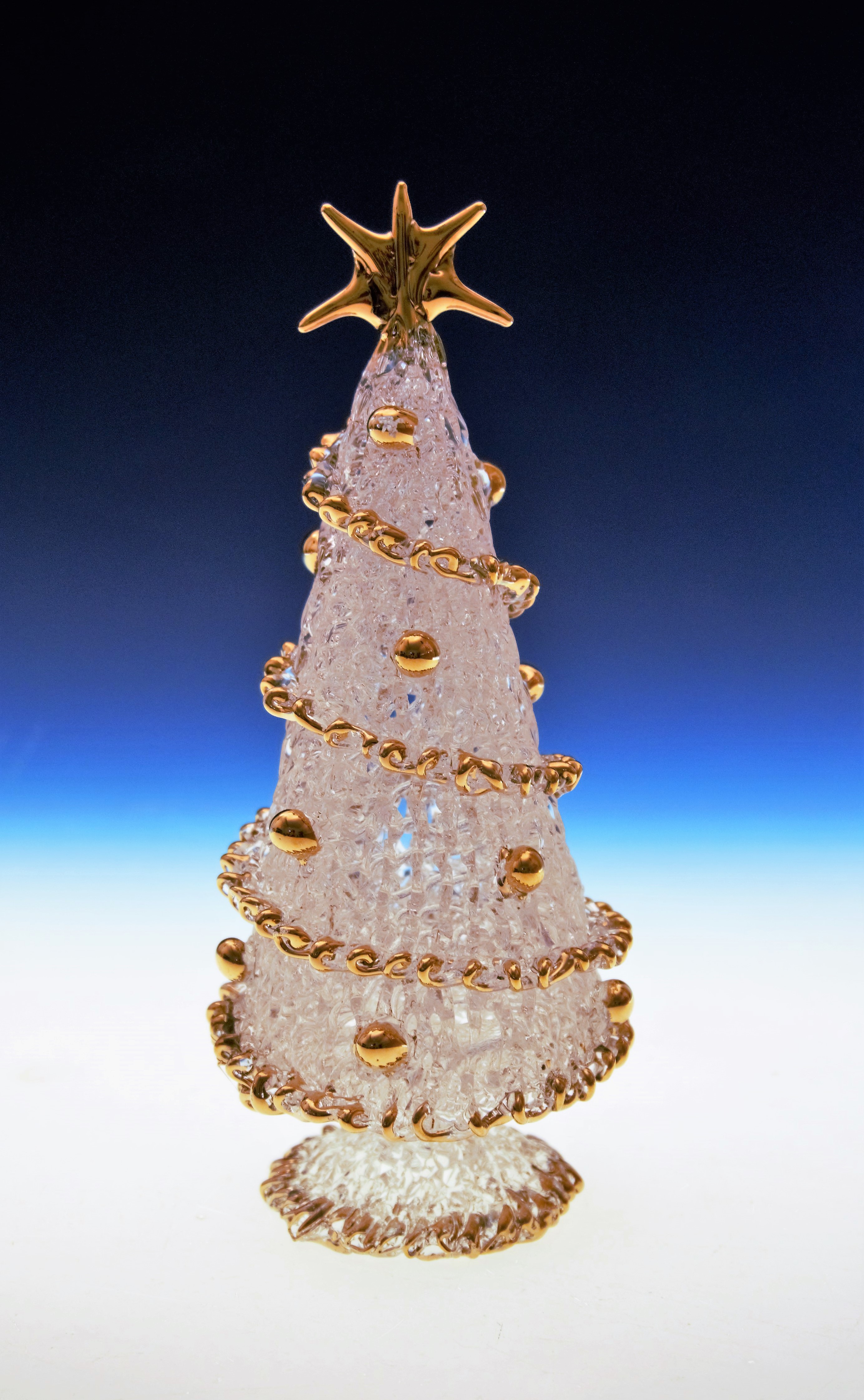 Gold-Christbaum